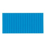 Corrugated Roll BR BLUE 4' x 25' ~EACH