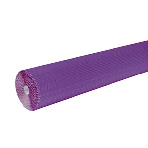 Corrugated Roll VIOLET 4' x 25' ~EACH