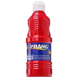 Prang RED Washable Tempera Paint 16oz ~EACH