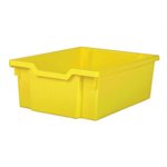 Gratnell Deep Bin YELLOW 12 1 / 4" x 16" ~EACH