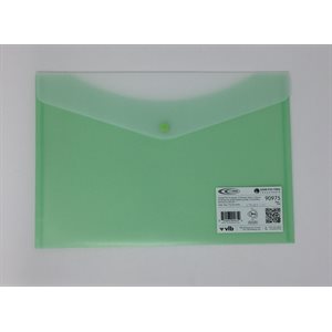 Frosted Poly Envelope LIME ~EACH