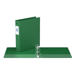 1.5" GREEN O Ring Binder Commercial ~EACH
