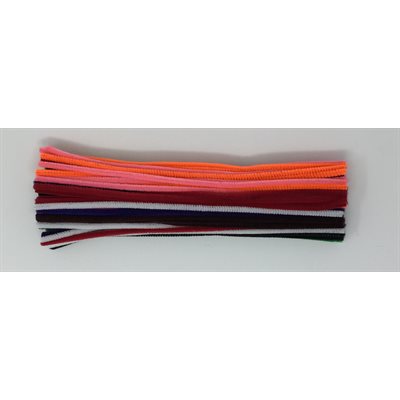 Pipe Cleaners 12" Assorted ~PKG 100