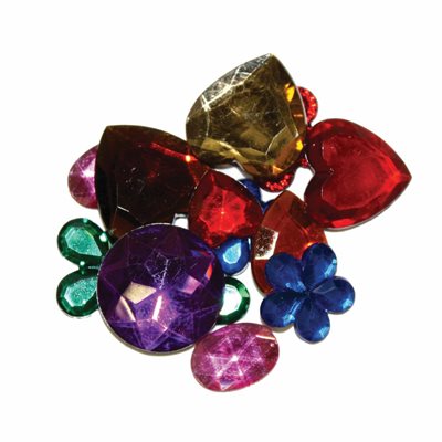 Acrylic Gemstones 250gr ~EACH