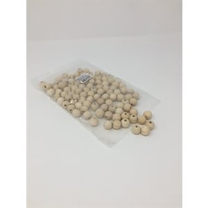 Beads Natural Wood 16mm ~PKG 100