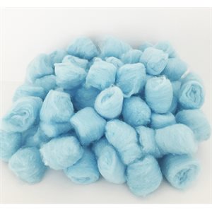 Cotton Fluffs BLUE ~PKG 200