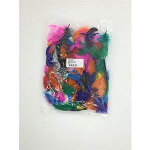 Feathers - Assorted Colours, 8gr ~EACH