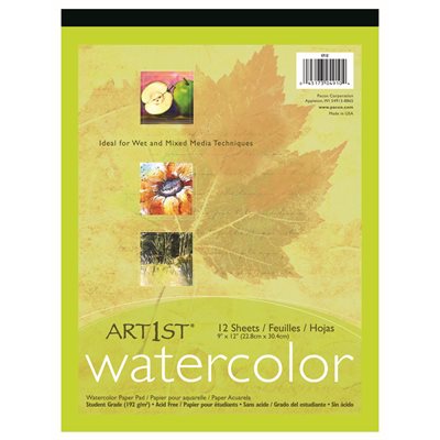 Watercolour Pad 9"x12" ~EACH
