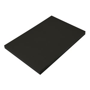 Construction Paper BLACK 12x18 ~PKG 100