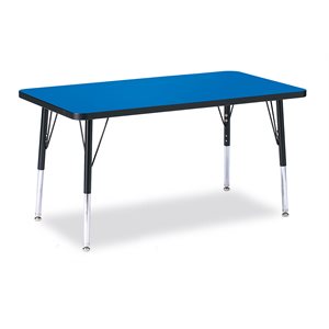 Berries Table, Elementary Height - Blue 24" x 36" ~EACH
