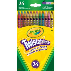 Twistable Colored Pencils ~PKG 24