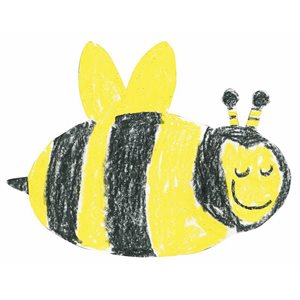 Shape CutOuts Bumble Bee 16"wide ~PKG 25