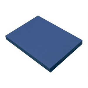 Construction Paper BRIGHT BLUE 9x12 ~PKG 100