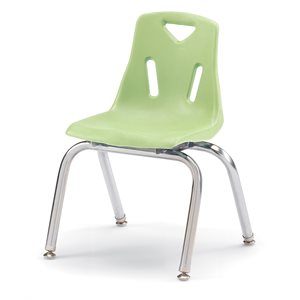 14" KEY LIME Chair w / Chrome Plated legs ~EACH