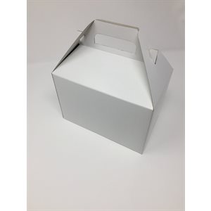 Gable Boxes WHITE ~PKG 20