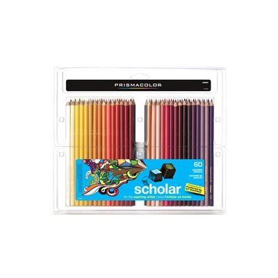 Prismacolor Scholar Pencil Crayons ~PKG 60