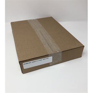 Labels 4" x 1" sheets ~BOX 250