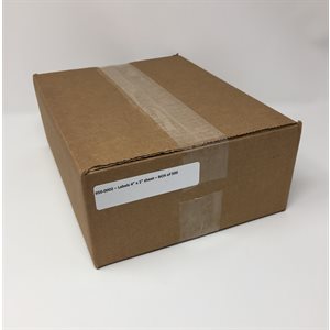 Labels 4" x 1" sheets ~BOX 500