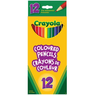 Crayola Pencil Crayons ~BOX 12