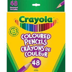 Crayola Pencil Crayons ~BOX 48