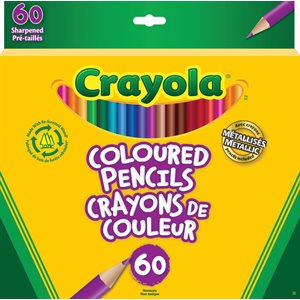 Crayola Pencil Crayons ~BOX 60