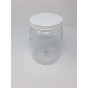 Round CLEAR Plastic Container 2ltr ~EACH