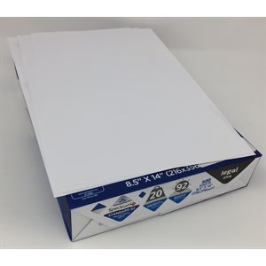 Copy Paper WHITE 8.5" x 14" ~PKG 500