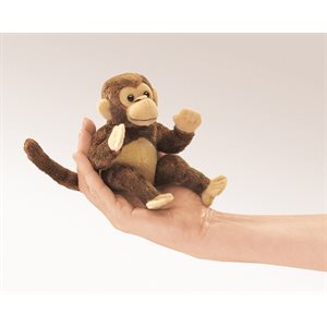 Finger Puppet Monkey 5" Tall ~EACH