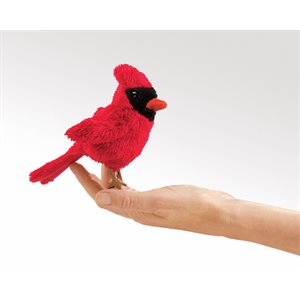 Finger Puppet Cardinal ~EACH