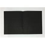 Twin Pocket Portfolios BLACK ~BOX 25