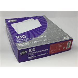 Filefolders Letter RED ~BOX 100