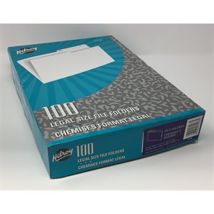 Filefolders Legal NAVY ~BOX 100