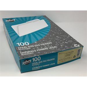 Filefolders Legal MANILA ~BOX 100