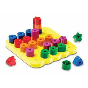 Stacking Shapes Pegboard Set ~EACH