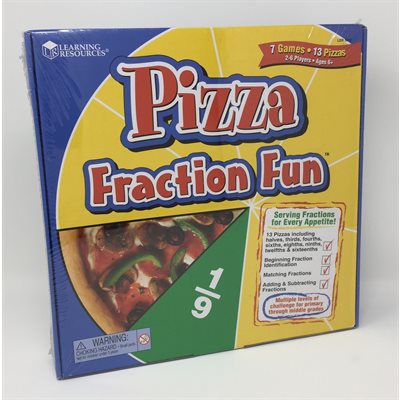 Pizza Fraction Fun Set ~EACH