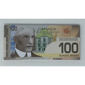$100 Canadian Play Bills ~PKG 50