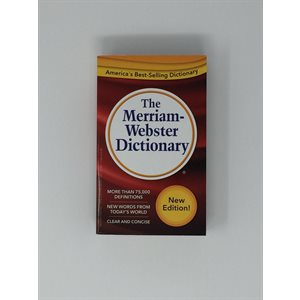 Merriam-Webster English Dict ISBN 9780877792956 