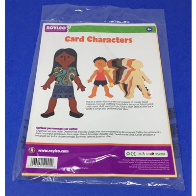 Multicultural Card Characters