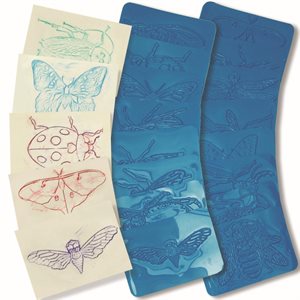 True Insects Rubbing Plates ~PKG 16
