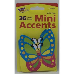 Mini Accents Fancy Butterfly ~PKG 36