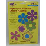 Classic Accents Flower Power Assorted ~PKG 36