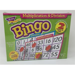 Bingo Game Multiplication & Division ~EACH