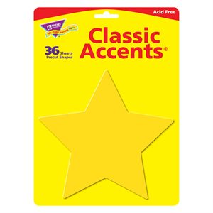 Classic Accents Rising Star ~PKG 36