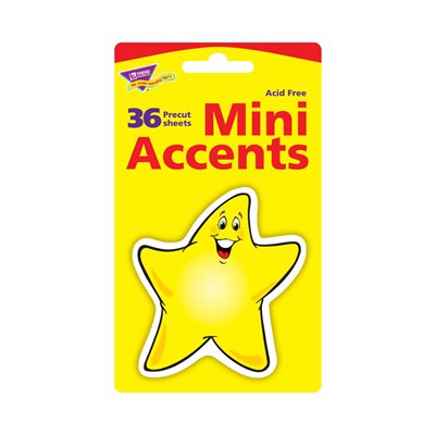 Mini Accents Stars ~PKG 36