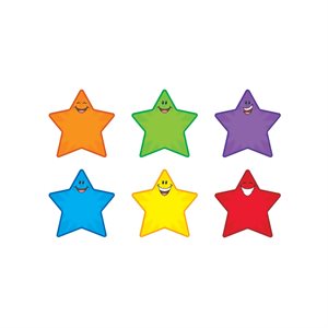 Classic Accents Star Smiles Assorted ~PKG 36