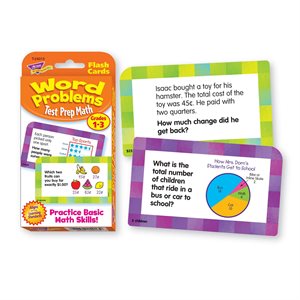 Challenge Cards Word Problems Grade 1-3 ~PKG 55