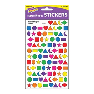 Stickers Basic Shapes ~PKG 800