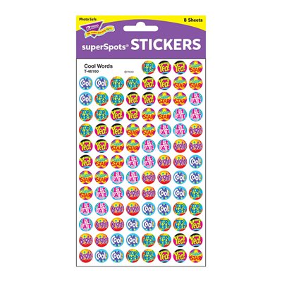 Stickers Cool Words ~PKG 800