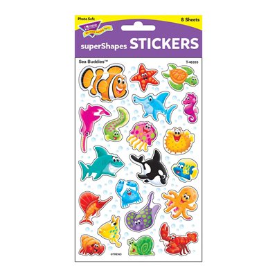Stickers Sea Buddies ~PKG 160