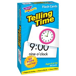 Flash Cards Telling Time ~PKG 96